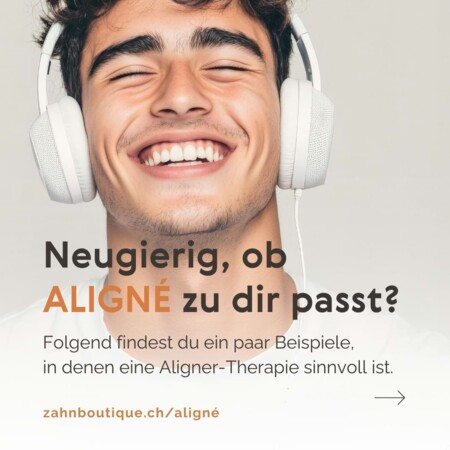 Instagram-Post der Zahnboutique Z&uuml;rich &ndash; Passt die Aligner-Therapie zu dir?